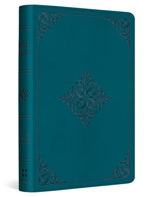 ESV Compact Bible (TruTone, Deep Teal, Fleur-de-lis Design): Holy Bible, English Standard Version
