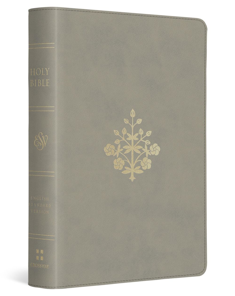 ESV Large Print Compact Bible, Red Letter (TruTone, Stone, Branch Design): Holy Bible, English Standard Version