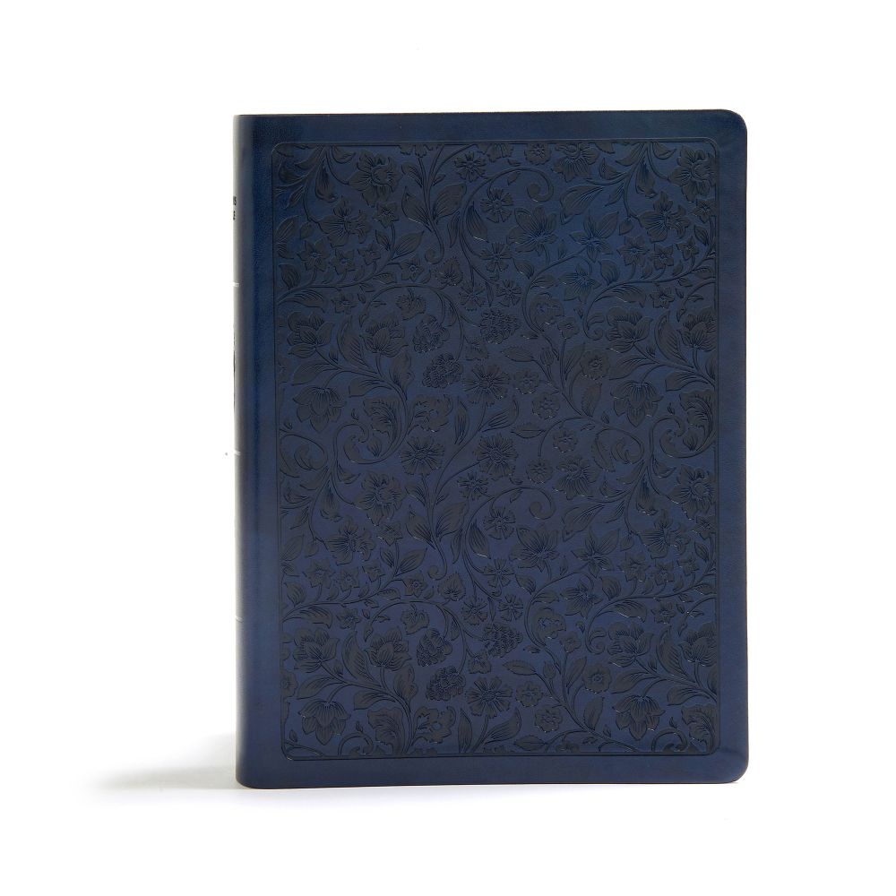 CSB Life Connections Study Bible, Navy LeatherTouch, Indexed