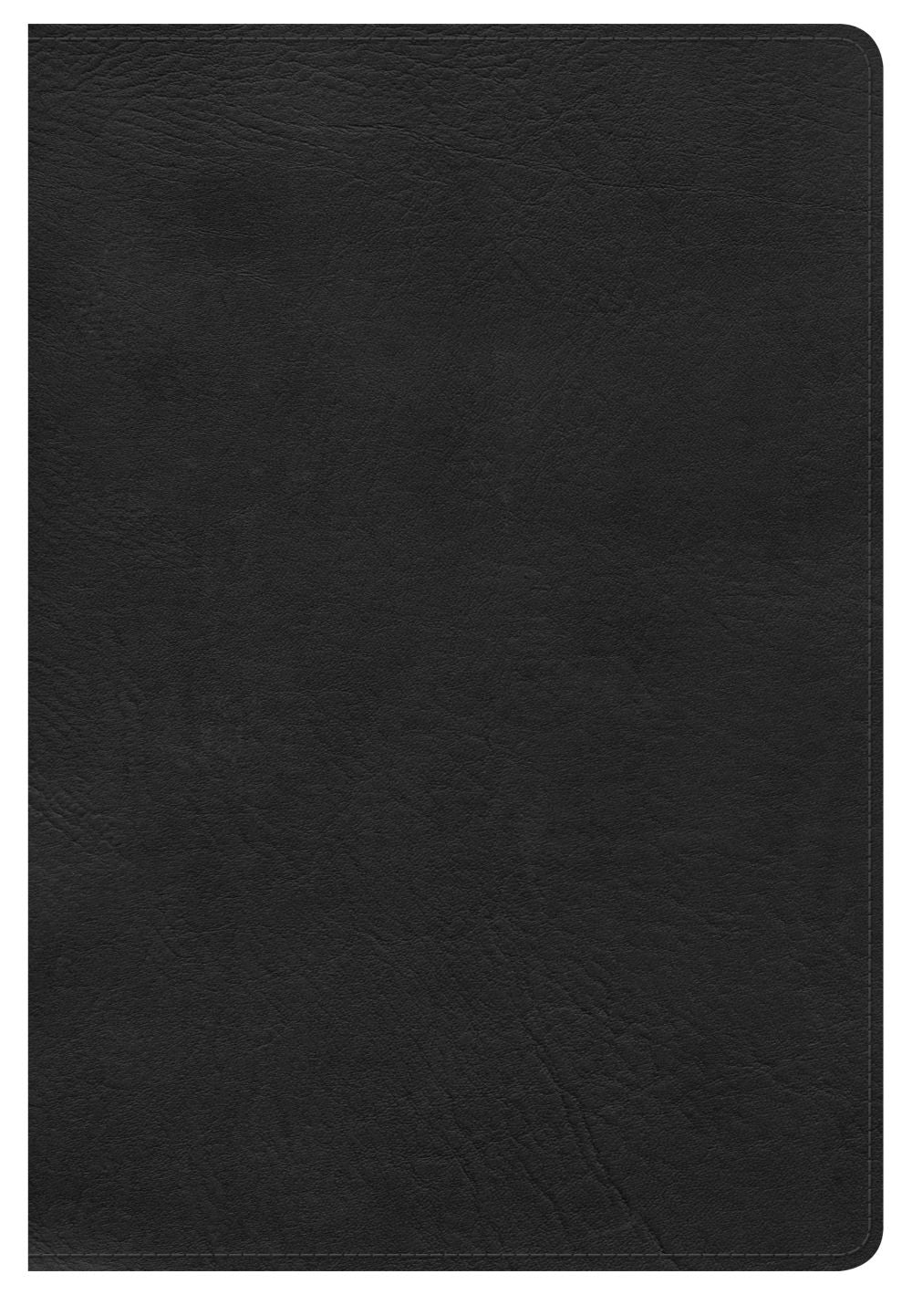 KJV Large Print Ultrathin Reference Bible, Black LeatherTouch, Indexed