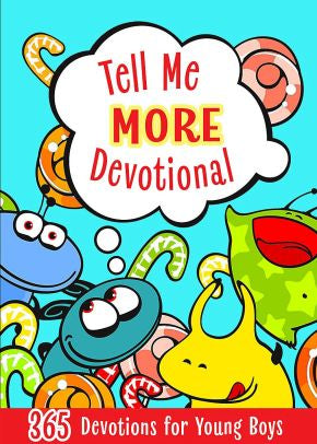 Tell Me More Devotional: 365 Devotions for Young Boys *Very Good*