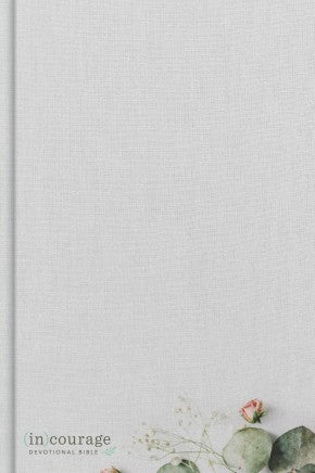 CSB (in)courage Devotional Bible, Gray Hardcover