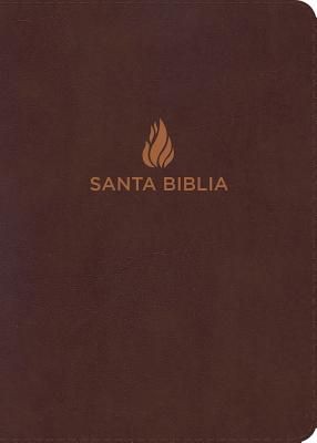 NVI Biblia Compacta Letra Grande marron, piel fabricada con indice (Spanish Edition)