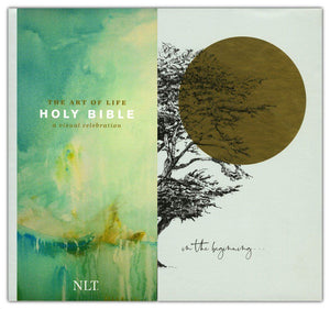 The NLT Art of Life Holy Bible: A Visual Celebration (Hardcover, Teal) *Like New*