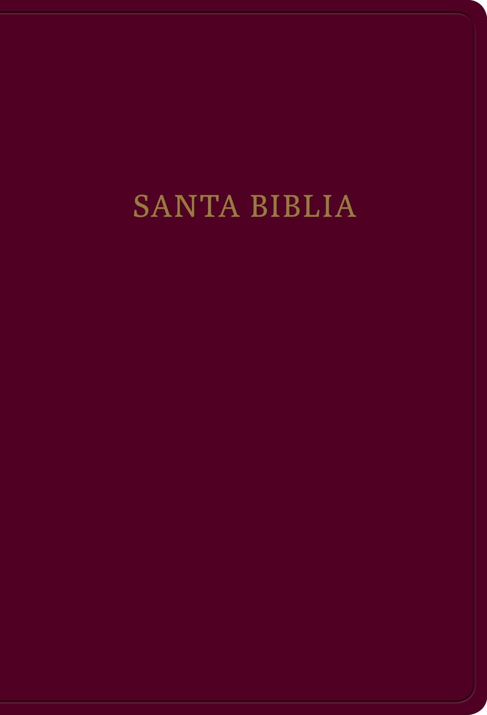 Biblia Reina Valera 1960 Letra super gigante. Imitacion piel, borgona | RVR 1960 Super Giant Print Bible, Imitation Leather, Burgundy (Spanish Edition)