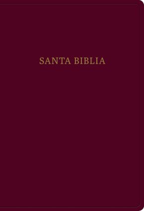 Biblia Reina Valera 1960 Letra super gigante. Imitacion piel, borgona | RVR 1960 Super Giant Print Bible, Imitation Leather, Burgundy (Spanish Edition)