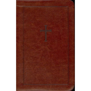 Biblia Compacta Letra Grande RVR 1960, marron, con referencias