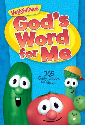 God's Word for Me: 365 Daily Devos for Boys (VeggieTales) *Very Good*
