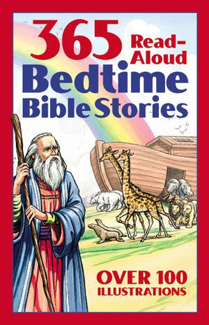 Bedtime Bible Story Book: 365 Read-aloud Stories from the Bible *Very Good*