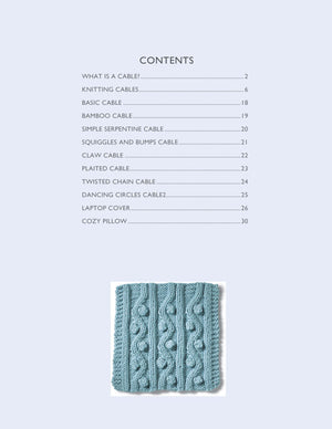 First Time Cable Knitting: Step-by-Step Basics Plus 2 Projects