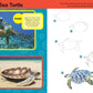 Learn to Draw Sea Creatures: Step-by-step instructions for more than 25 ocean animals - 64 pages of drawing fun! Contains fun facts, quizzes, color photos, and much more!