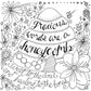 Whatever Is Lovely: A Coloring Book for Reflection and Worship *Very Good*