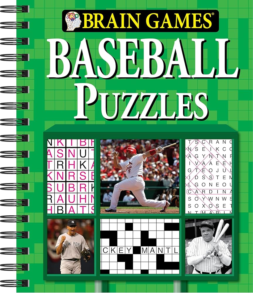 Brain Games - Baseball Puzzles cover image