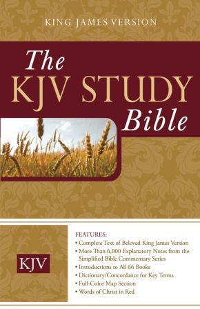 The KJV Study Bible (King James Bible) *Very Good*
