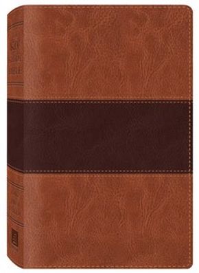 The KJV Study Bible (Two-Tone Brown) (King James Bible) *Like New*
