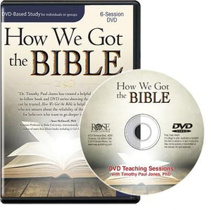 How We Got the Bible 6-Session DVD Based Study Leader Pack (DVD Small Group)