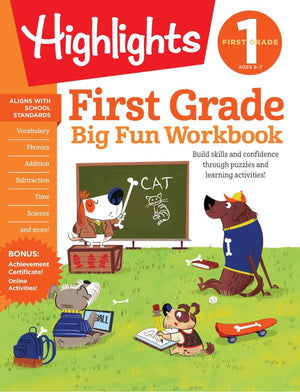 First Grade Big Fun Workbook (Highlights Big Fun Activity Workbooks)