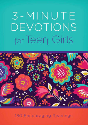 3-Minute Devotions for Teen Girls: 180 Encouraging Readings *Very Good*