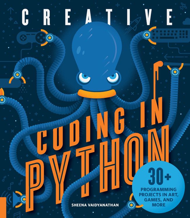 Creative Coding in Python: 30+ Programming Projects in Art, Games, and More *Very Good*