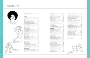 Draw Like an Artist: 100 Faces and Figures: Step-by-Step Realistic Line Drawing *A Sketching Guide for Aspiring Artists and Designers*