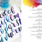 The Art of Watercolor Lettering: A Beginner's Step-by-Step Guide to Painting Modern Calligraphy and Lettered Art