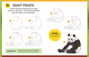 How to Draw Zoo Animals: Step-by-step instructions for 20 wild creatures (Learn to Draw)