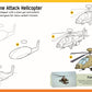 How to Draw Military Machines: Step-by-step instructions for 18 high-powered vehicles (Learn to Draw)