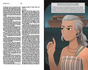 The Courageous Girls Devotional Bible: New Life Version