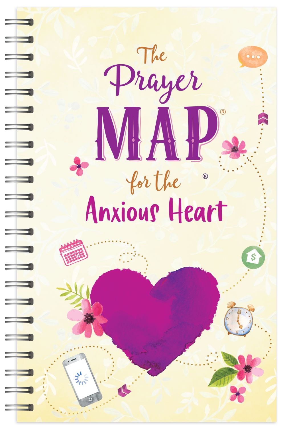 The Prayer Map‚ for the Anxious Heart (Faith Maps)