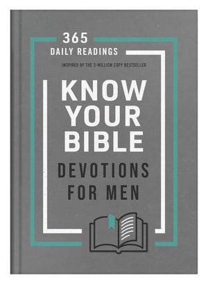 Know Your Bible Devotions for Men *Very Good*