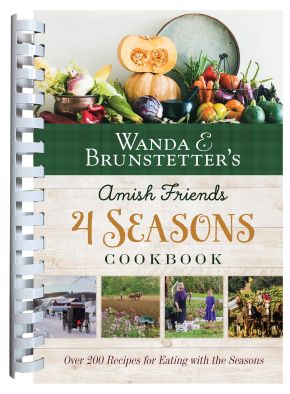 Wanda E. Brunstetter's Amish Friends 4 Seasons Cookbook *Very Good*