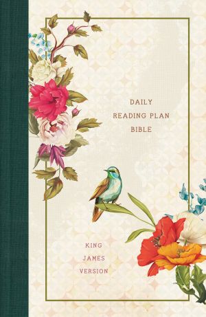 The Daily Reading Plan Bible: The King James Version in 365 Segments Plus Devotions Highlighting God's Promises, Nightingale *Very Good*