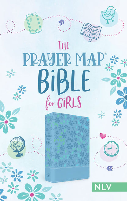 The Prayer Map Bible for Girls NLV (Faith Maps) *Like New*