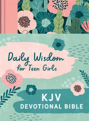 Daily Wisdom for Teen Girls KJV Devotional Bible: King James Version, Blush Rainforest *Very Good*