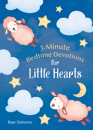 3-Minute Bedtime Devotions for Little Hearts (3-minute Devotions) *Very Good*