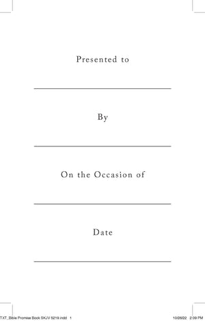 The Bible Promise Book: Simplified KJV