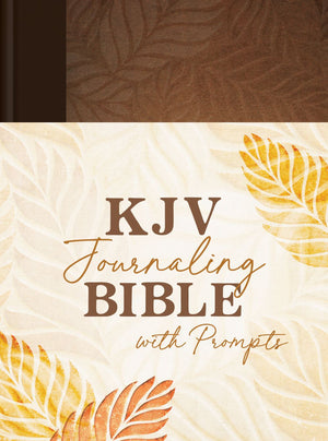 KJV Journaling Bible with Prompts [Copper Leaf] *Very Good*