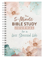 The 5-minute Bible Study Journal for a Less Stressed Life cover image