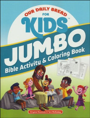 Our Daily Bread for Kids Jumbo Bible Activity & Coloring Book *Very Good*