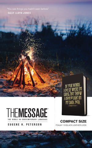 The Message Compact (Leather-Look, Black): The Bible in Contemporary Language