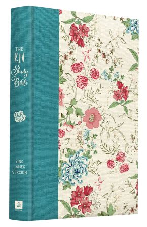 KJV Study Bible (Wildflower Bouquet) *Very Good*