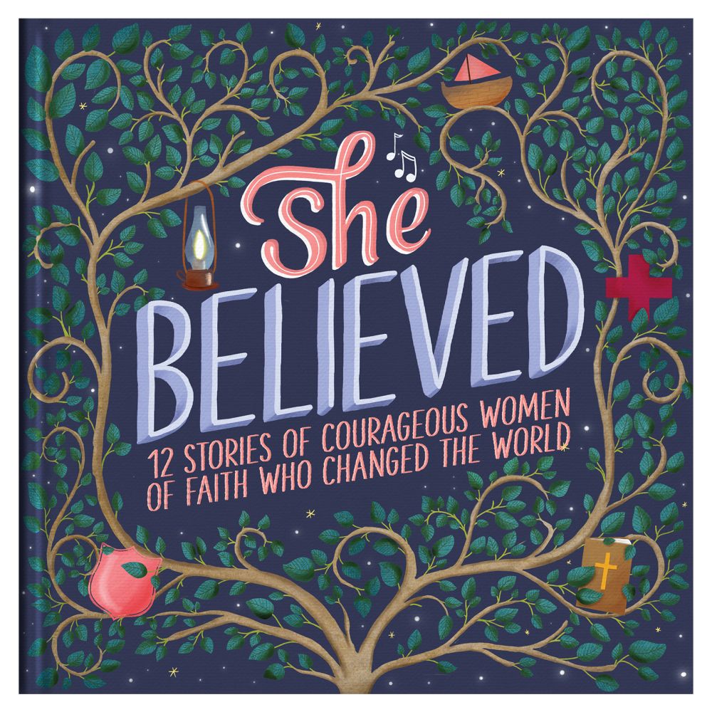 She Believed: 12 Stories of Courageous Women of Faith Who Changed the World (Courageous Girls) *Very Good*