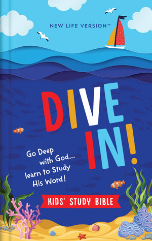 Dive In! Kids' Study Bible: New Life Version *Very Good*