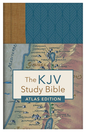 The KJV Study Bible: Atlas Edition [Woodland Thumb-Indexed] *Very Good*