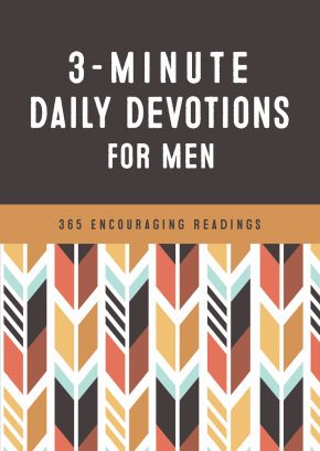 3-Minute Daily Devotions for Men: 365 Encouraging Readings *Very Good*