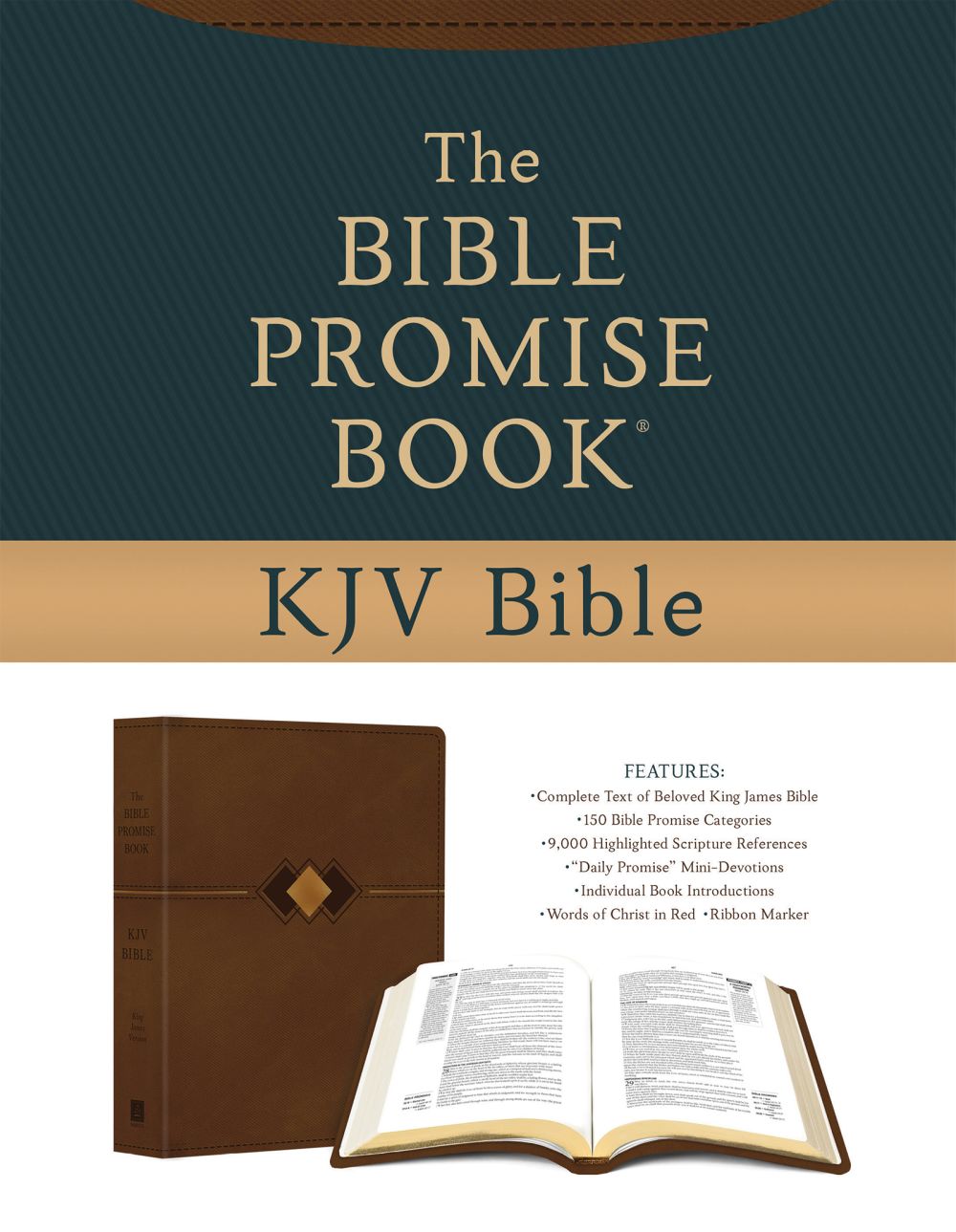 The Bible Promise Book KJV Bible [Hickory Diamond]