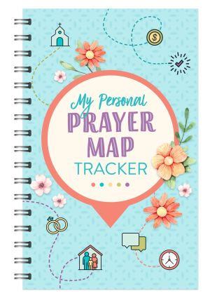 My Personal Prayer Map Tracker - Light Blue (Faith Maps)