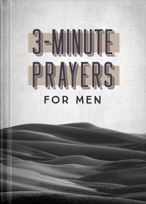 3-Minute Prayers for Men (3-Minute Devotions) *Very Good*