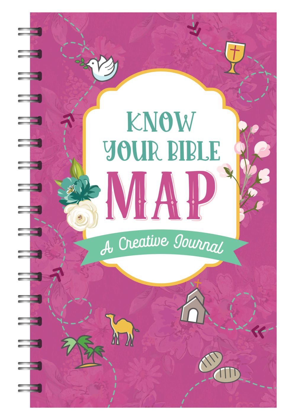 Know Your Bible Map [women's cover]: A Creative Journal (Faith Maps)