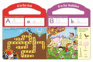 Write-On Wipe-Off My First ABC Hidden Pictures (Highlights My First Write-On Wipe-Off Board Books) *Very Good*